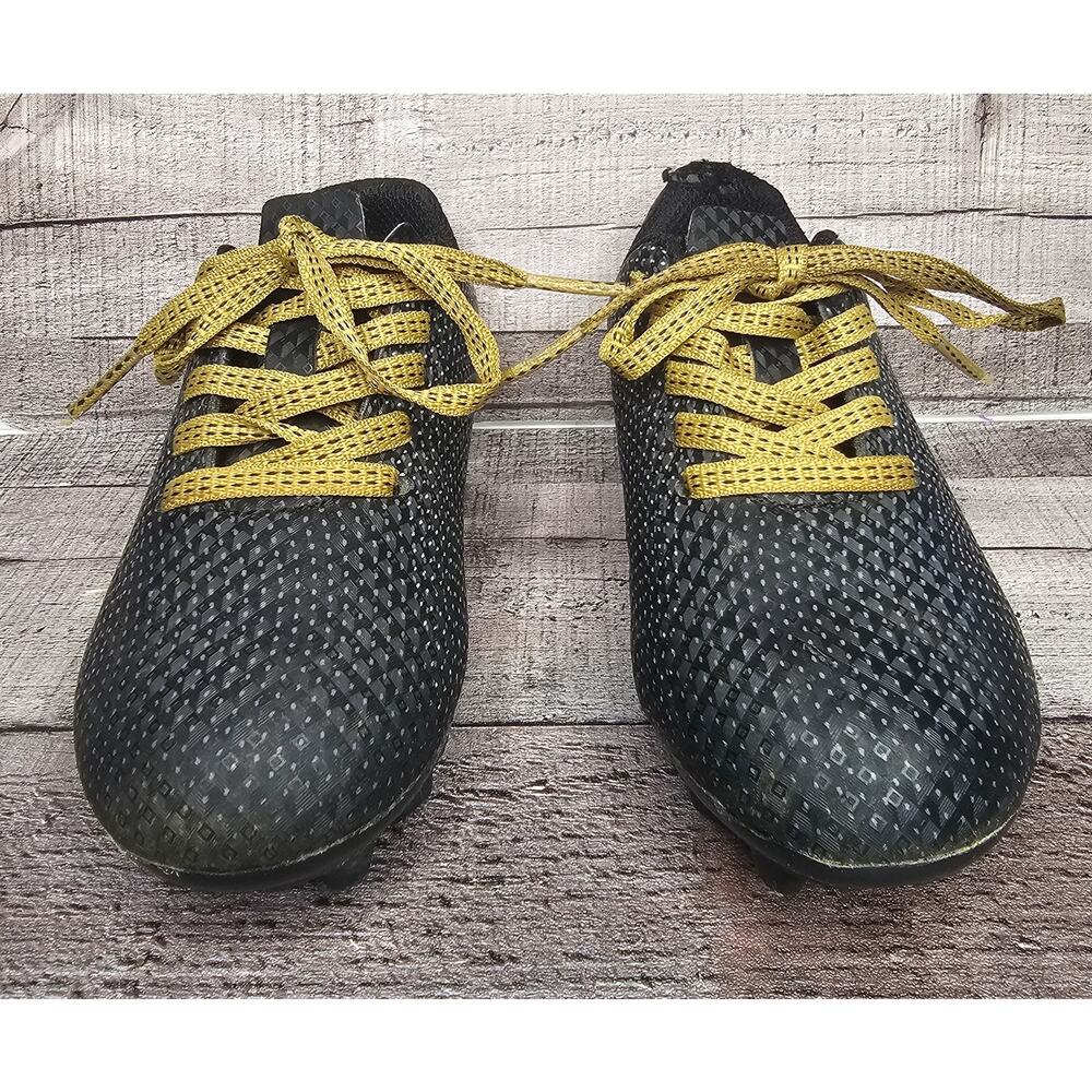 DSG Speed Viper CLEATS Balck Gold Size Toddler 9 K - Picture 4 of 7